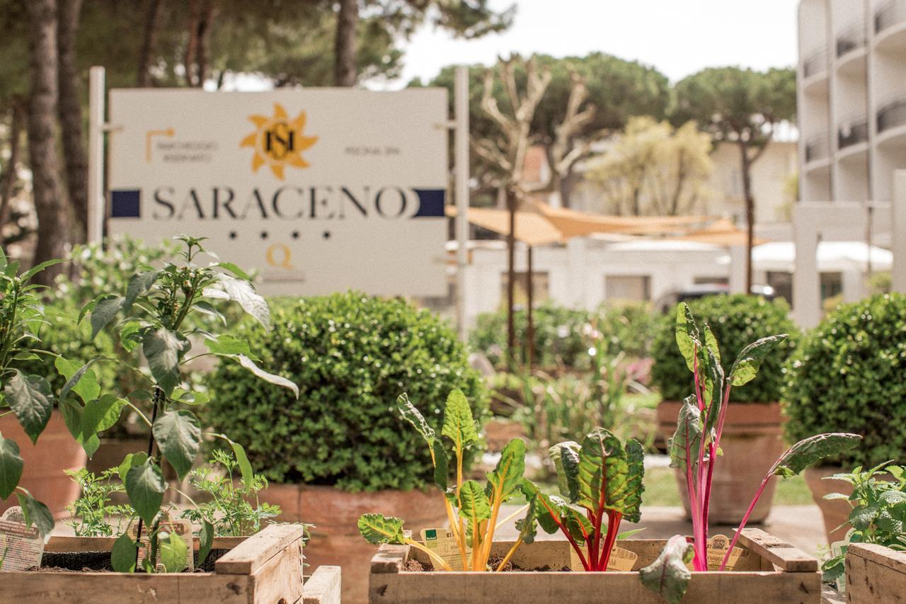 Hotel Saraceno Resort With Private Beach Milano Marittima Exterior photo