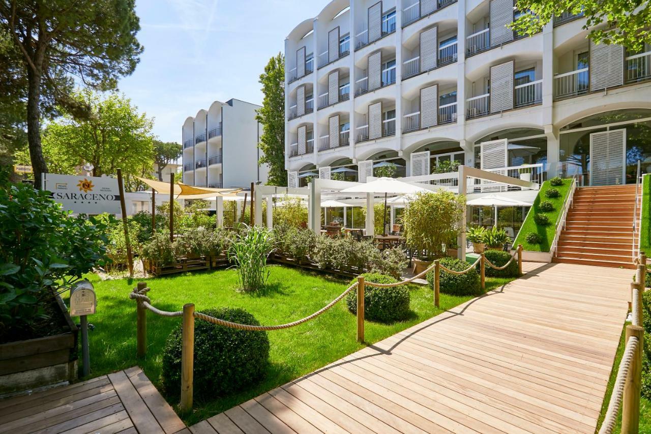 Hotel Saraceno Resort With Private Beach Milano Marittima Exterior photo